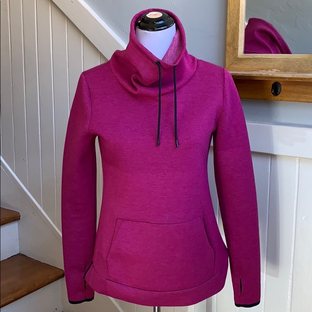 3/15 5/25 Champion C 9 Fuschia Cowl Neck Pullover - Picture 5 of 6